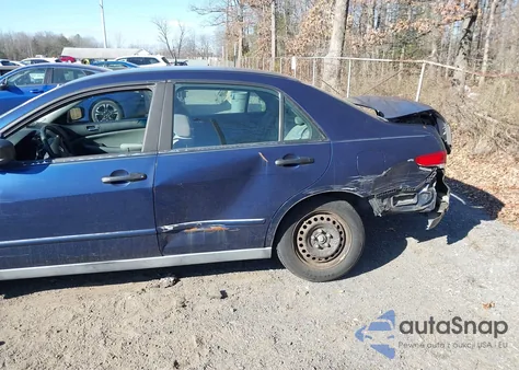 2005 Honda Accord 2.4 Dx from USA, damaged, VIN 1HGCM561X5A136380